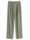 Pantalon Vert Sauge Femme