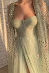 Robe Bustier Vert Sauge