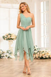 Robe Courte Vert Sauge Mariage