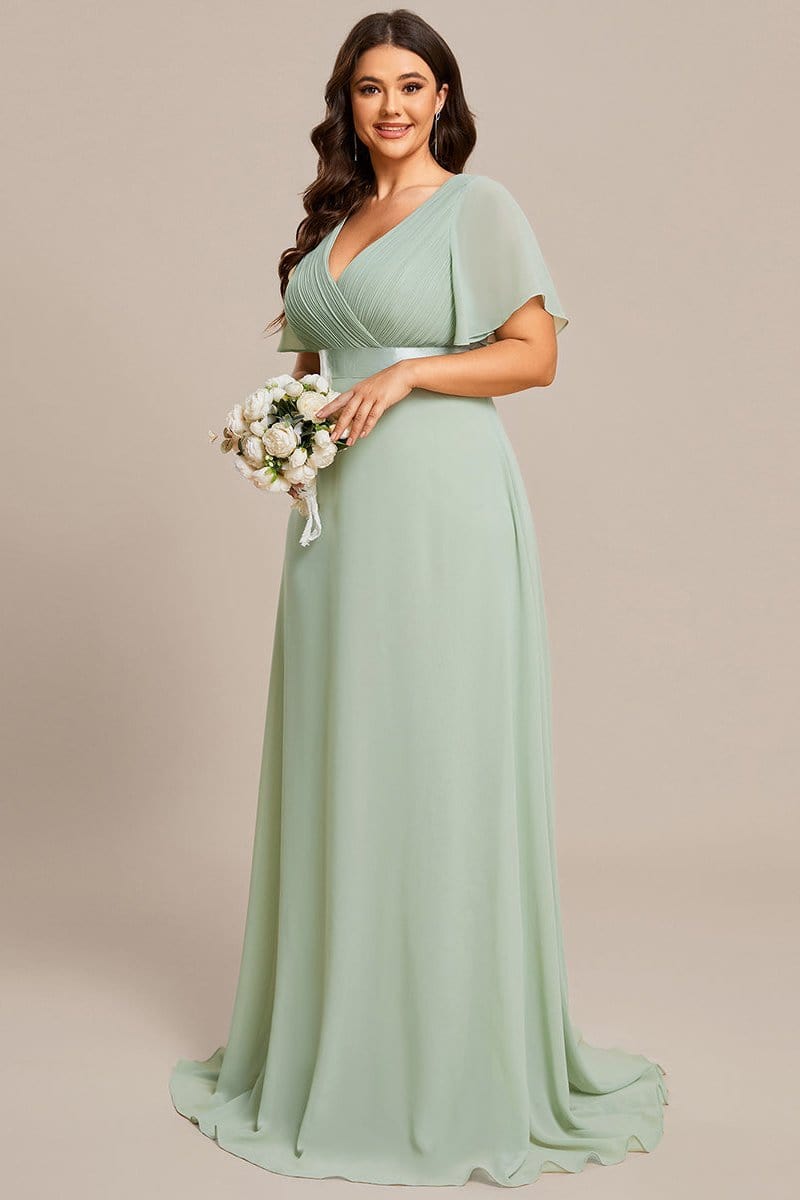 Robe Vert Sauge Poudrée